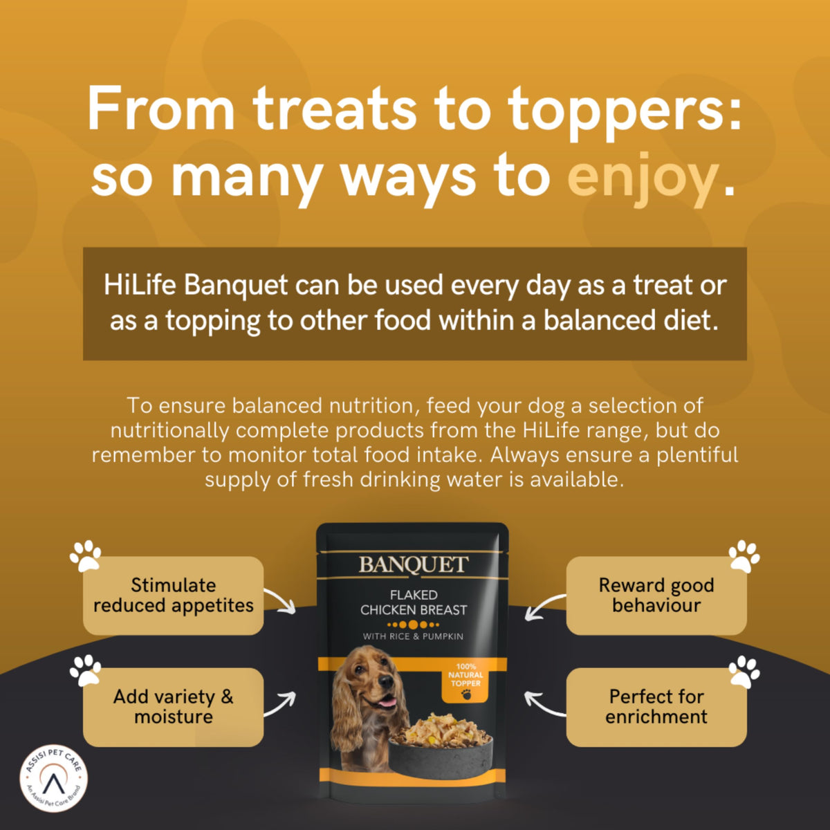 HiLife Banquet Adult Wet Dog Food, Mixed Multipacks Classic Collection & Supreme Selection, Made with 100% Natural Ingredients (36 Pouches x 100g)