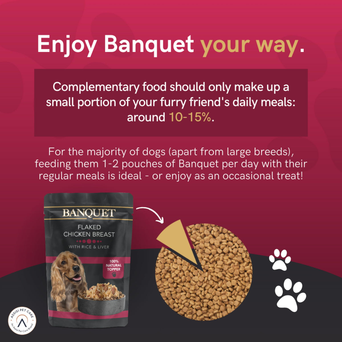 HiLife Banquet Adult Wet Dog Food, Mixed Multipacks Classic Collection & Supreme Selection, Made with 100% Natural Ingredients (36 Pouches x 100g)