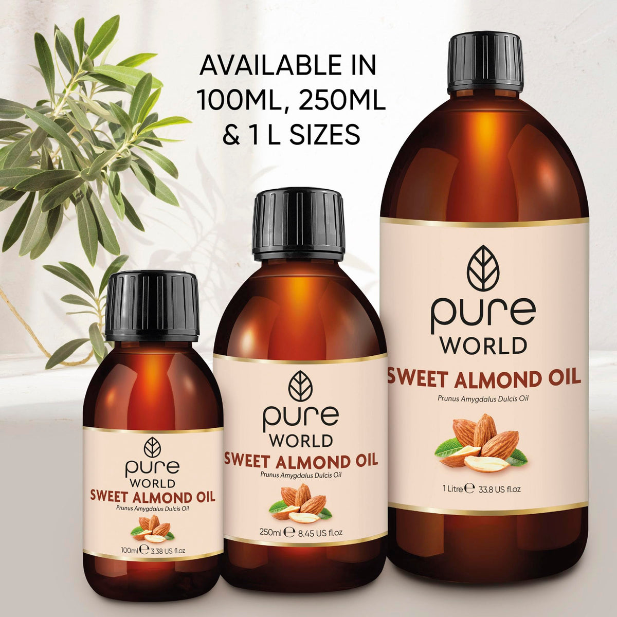 Pure World Natural Castor Oil 250ML Cold & Freshly Pressed 100% Pure and Undiluted Hexane Free Nourish Your Skin and Hair Eyebrows, Nails, Beard, Hair, Eyelash Growth Food Grade