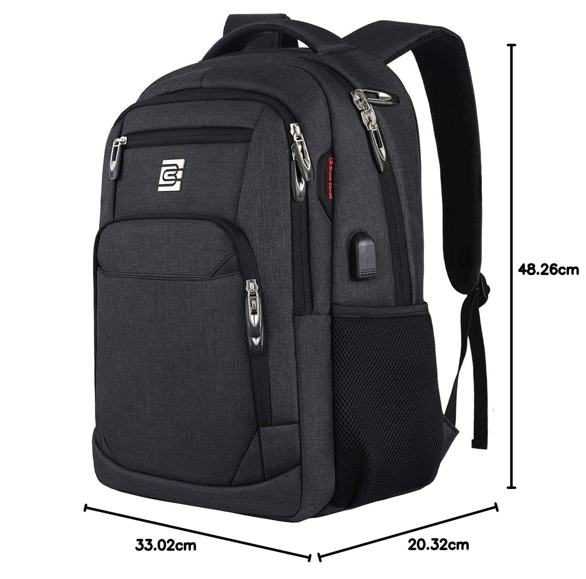 KASIBON Laptop Backpack for Men, Anti-Theft Travel Backpack Business