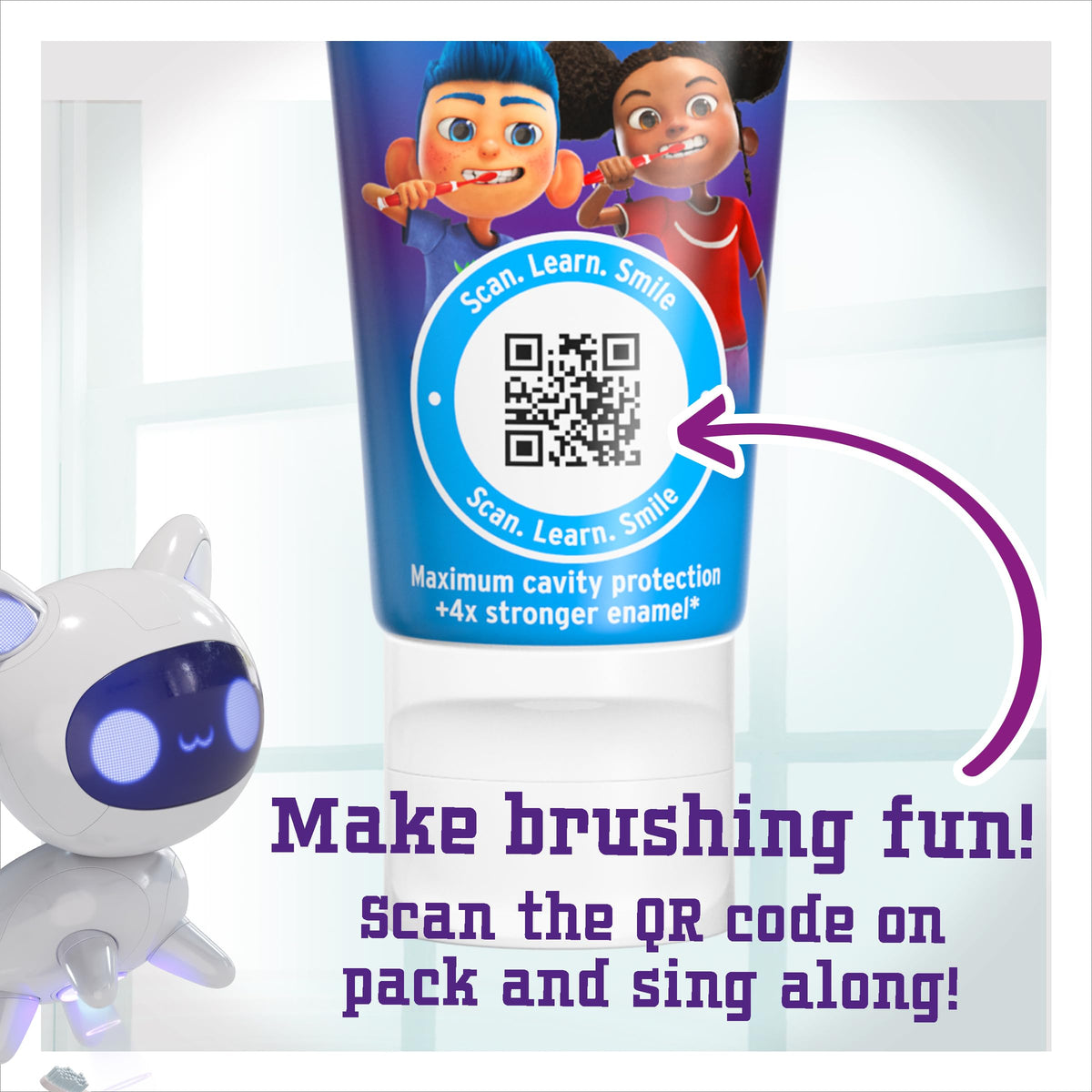 Colgate Total Kids Toothpaste 7-12 Years, 50ml, (Pack of 4)