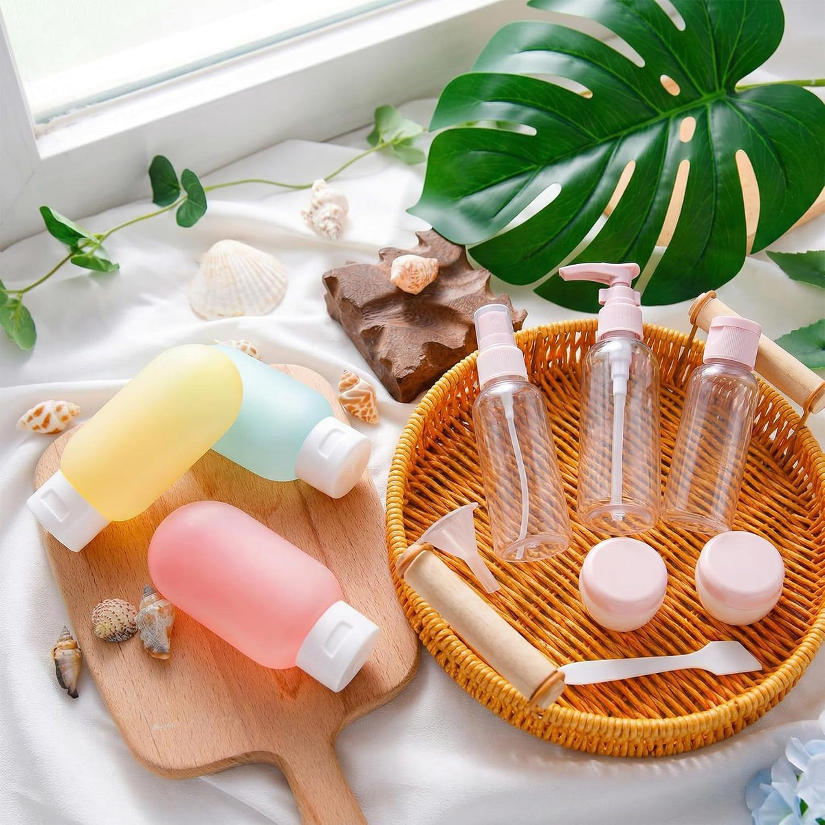 Travel Bottles for Toiletries, CAA Approved 11 PCS Travel Bottles Kit
