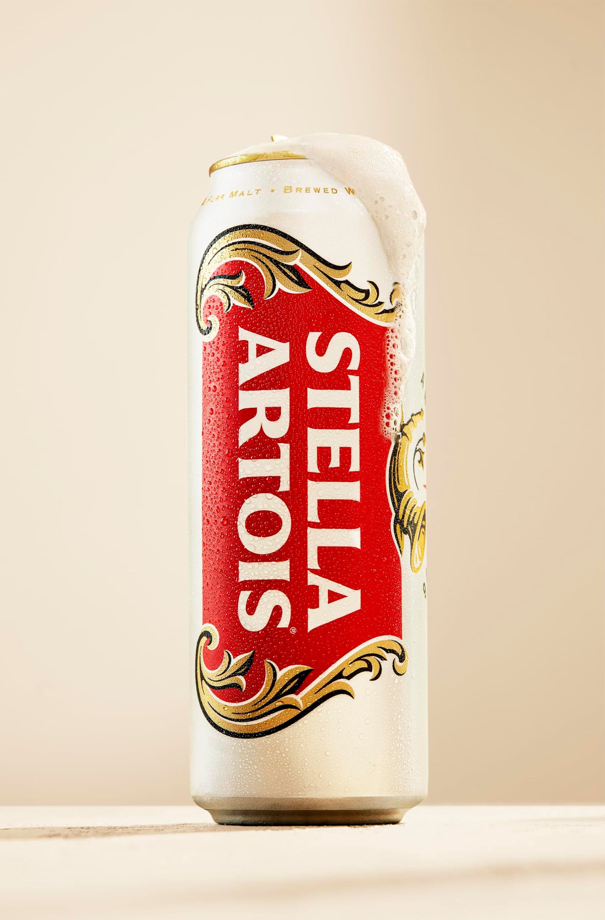 Stella Artois Premium Lager Beer Can, 440ml (Pack of 18) Packaging May Vary