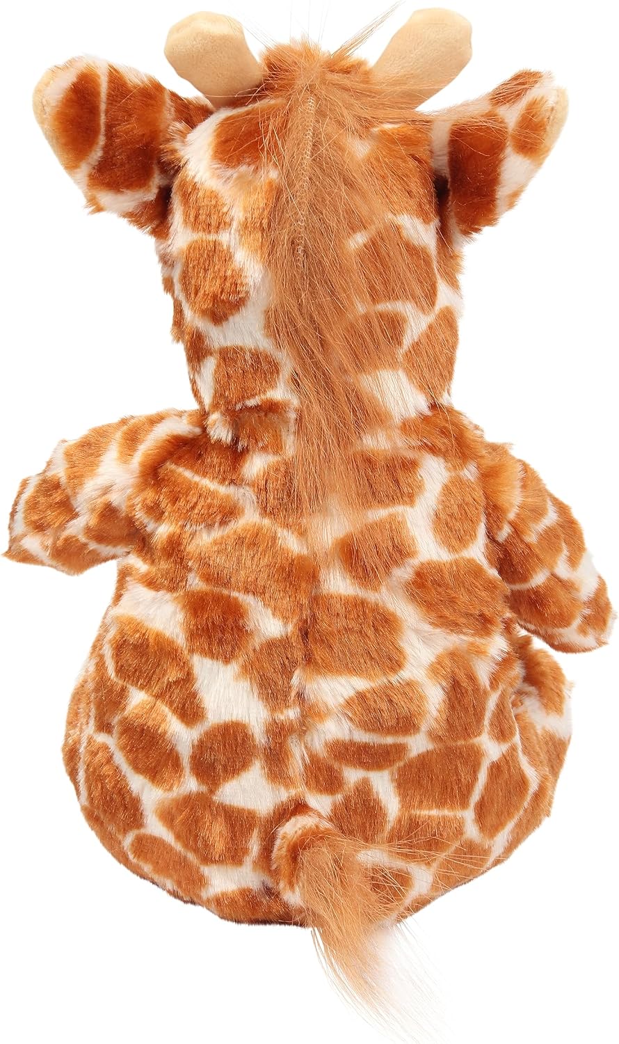 Personalised Photo Teddy Bear – Add Photo on Front & Text on Feet | 28 Styles | Custom Keepsake Gift for Baby, Sympathy, Birthday & More (Brown Giraffe Teddy Bear)