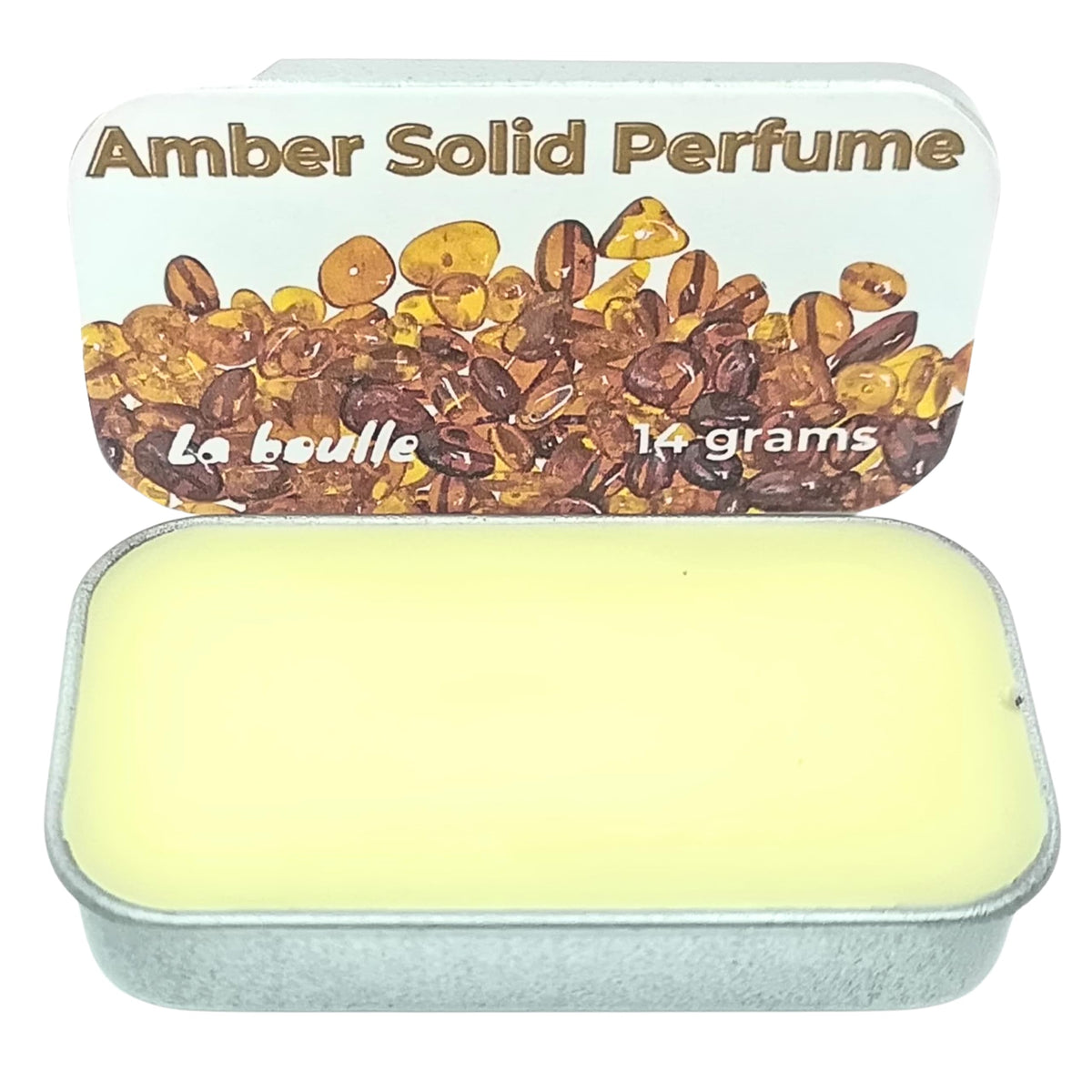 Sandalwood Solid Natural Perfume Balm. For sensitive skin. Handmade in UK.