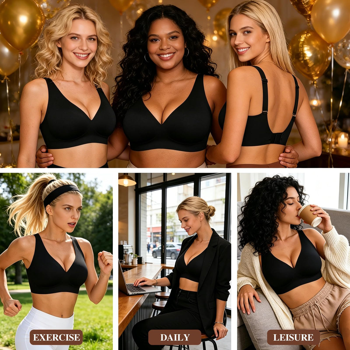 Seamless Jelly Bra,Full Cup Leopard Print Bra Comfort Sleep Jelly Push Up Bra Seamless No Under Wireless Bras for Women UK Everyday T Shirt Bras