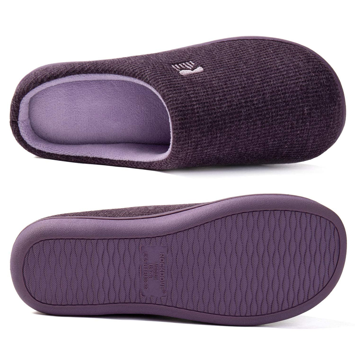 RockDove Women's Original Two-Tone Memory Foam Slipper