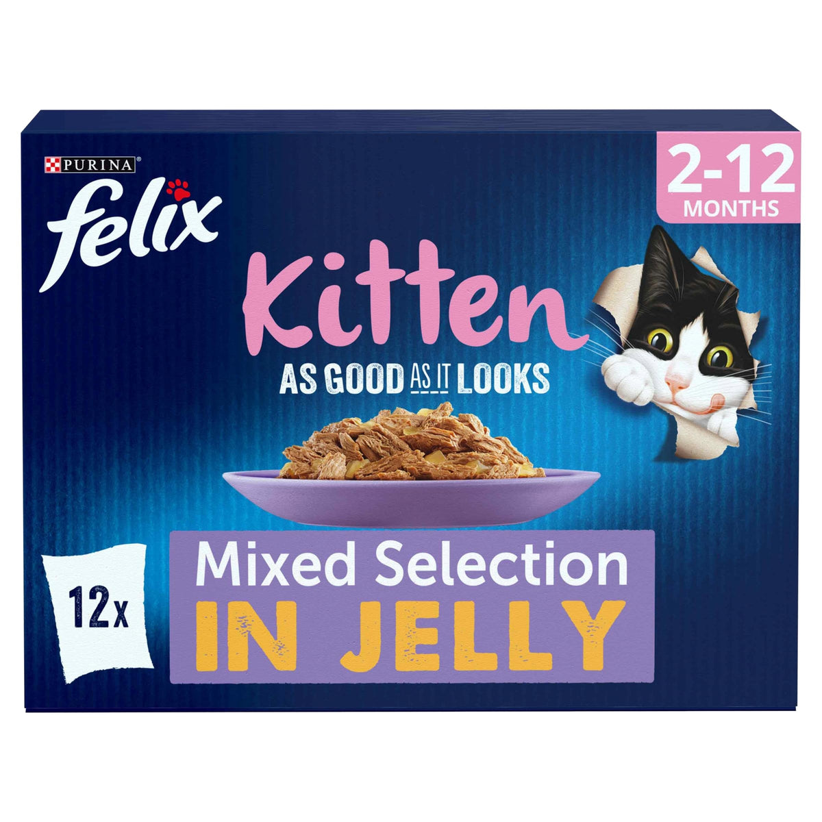 FELIX Doubly Delicious Countryside Selection in Jelly Wet Cat Food 40x85g