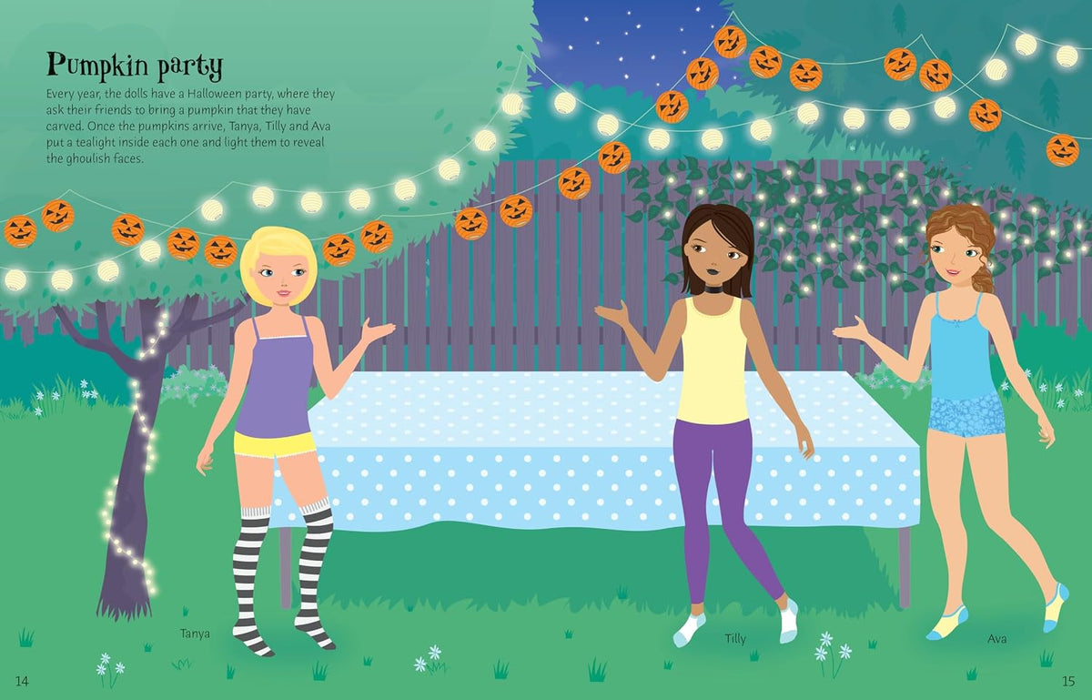 Sticker Dolly Dressing Halloween
