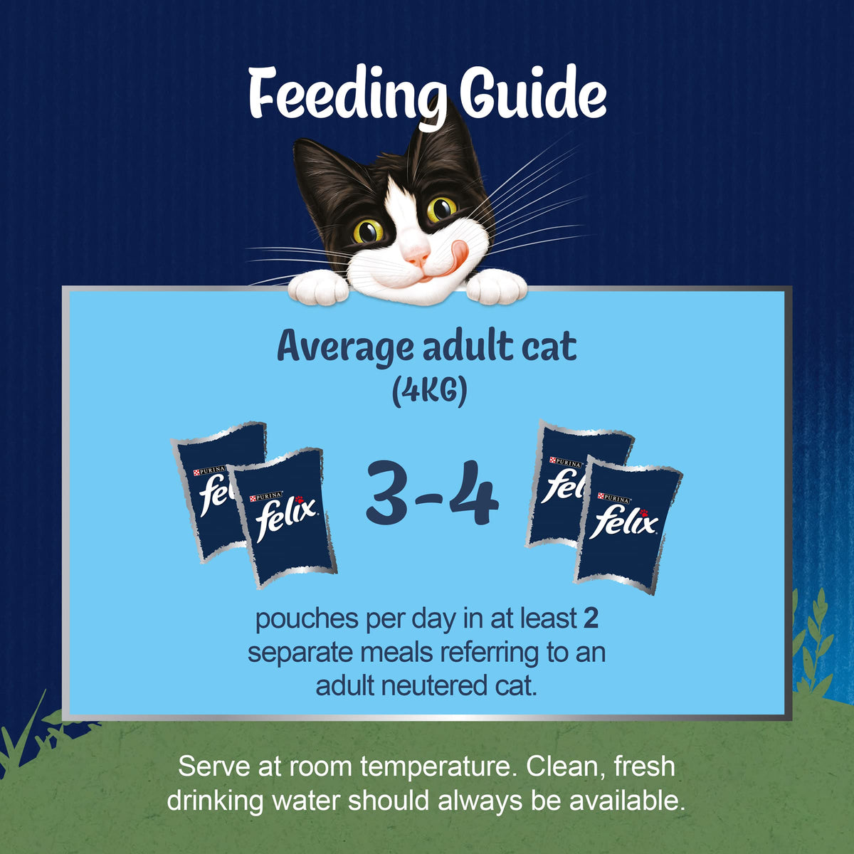 FELIX Tasty Shreds Adult Wet Cat Food Mixed Selection in Gravy Chicken, Beef, Tuna, Salmon 40 x 80g Pouches