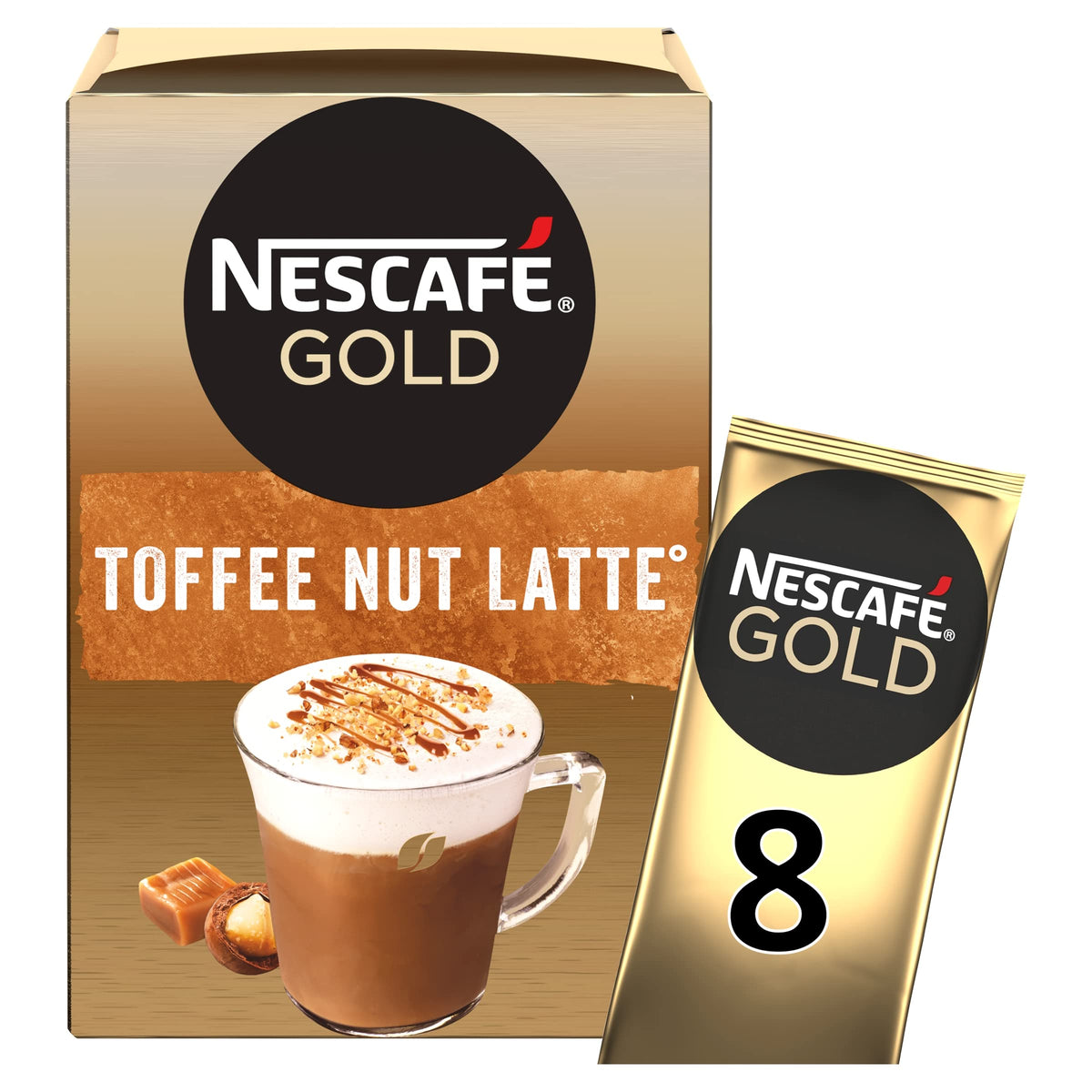 NESCAFÉ Latte Instant Coffee Sachets - 72 x 18g