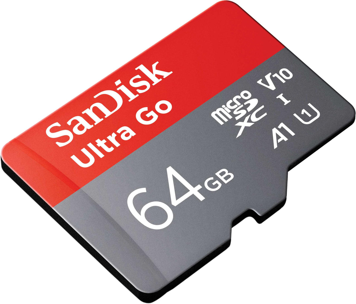 SANDISK Ultra micro SD Card + Adapter 256GB, Up to 150MB/s Read Speeds