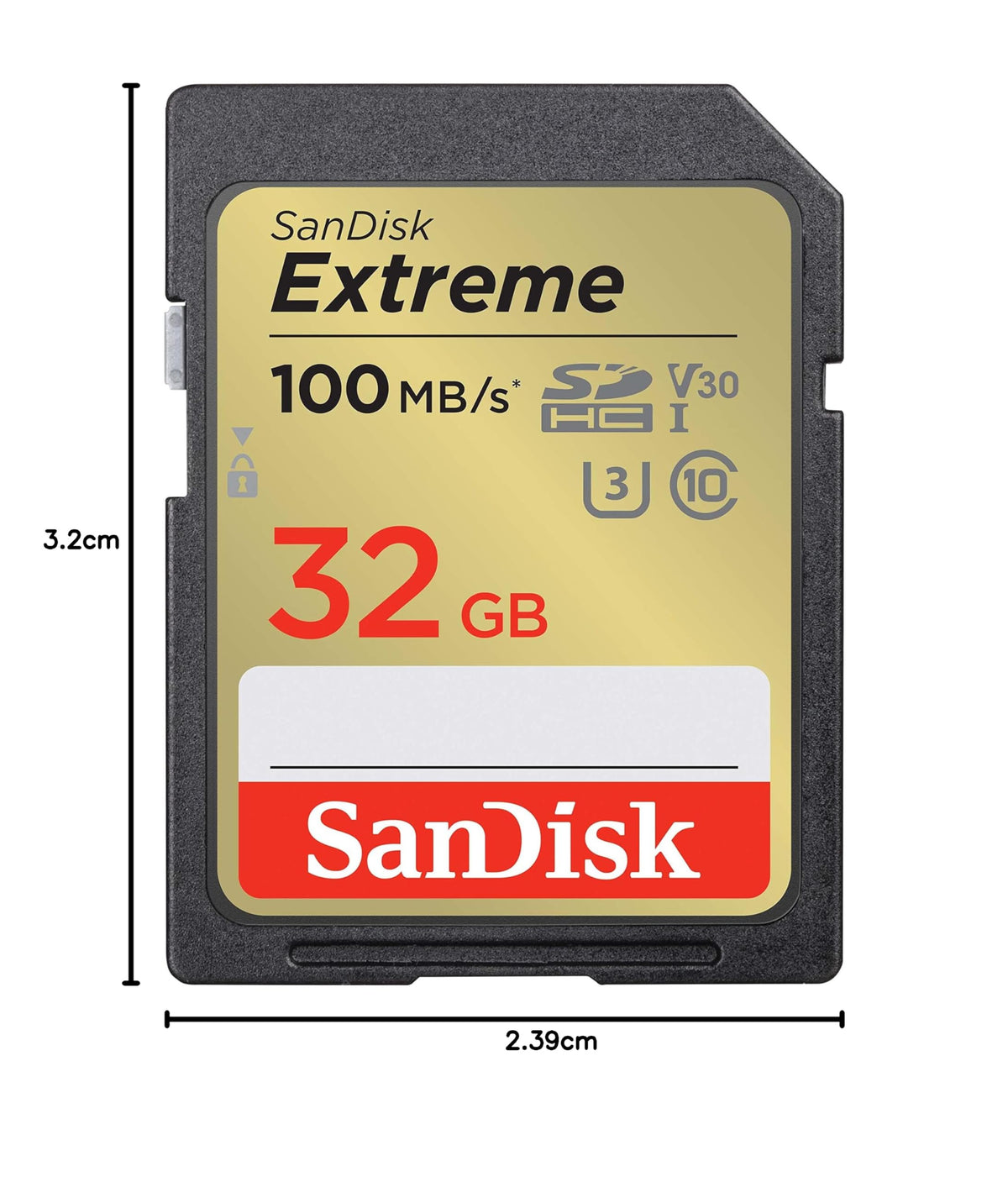 SANDISK Extreme SD Memory Card 128GB, Up to 180MB/s Read Speeds, UHS-I