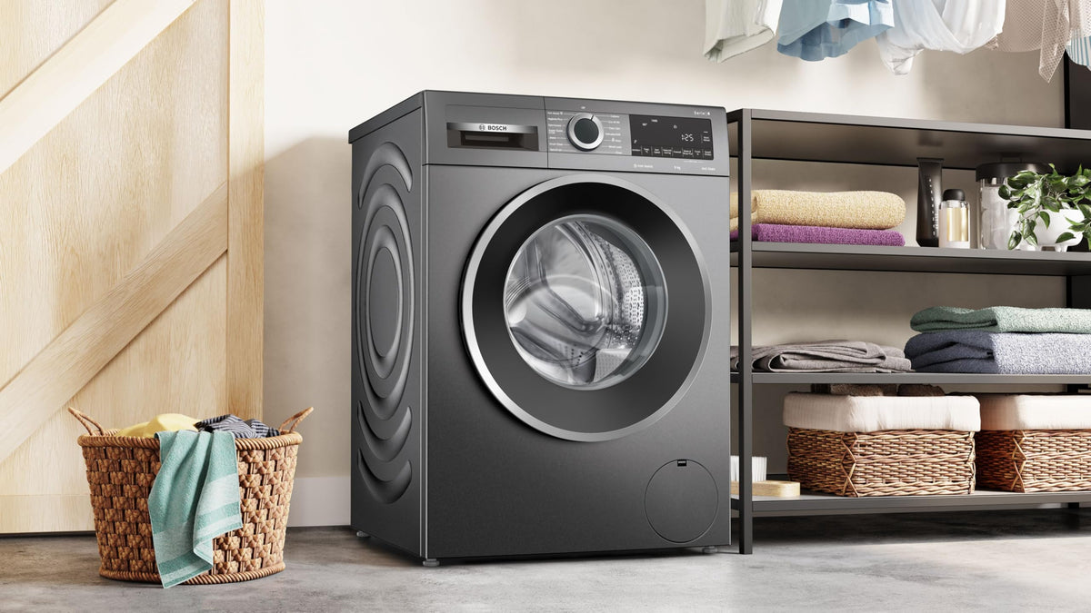Bosch Series 6 WGJ25400GB Washing Machine, 10kg, 1400rpm, Energy Rating A, Freestanding, White