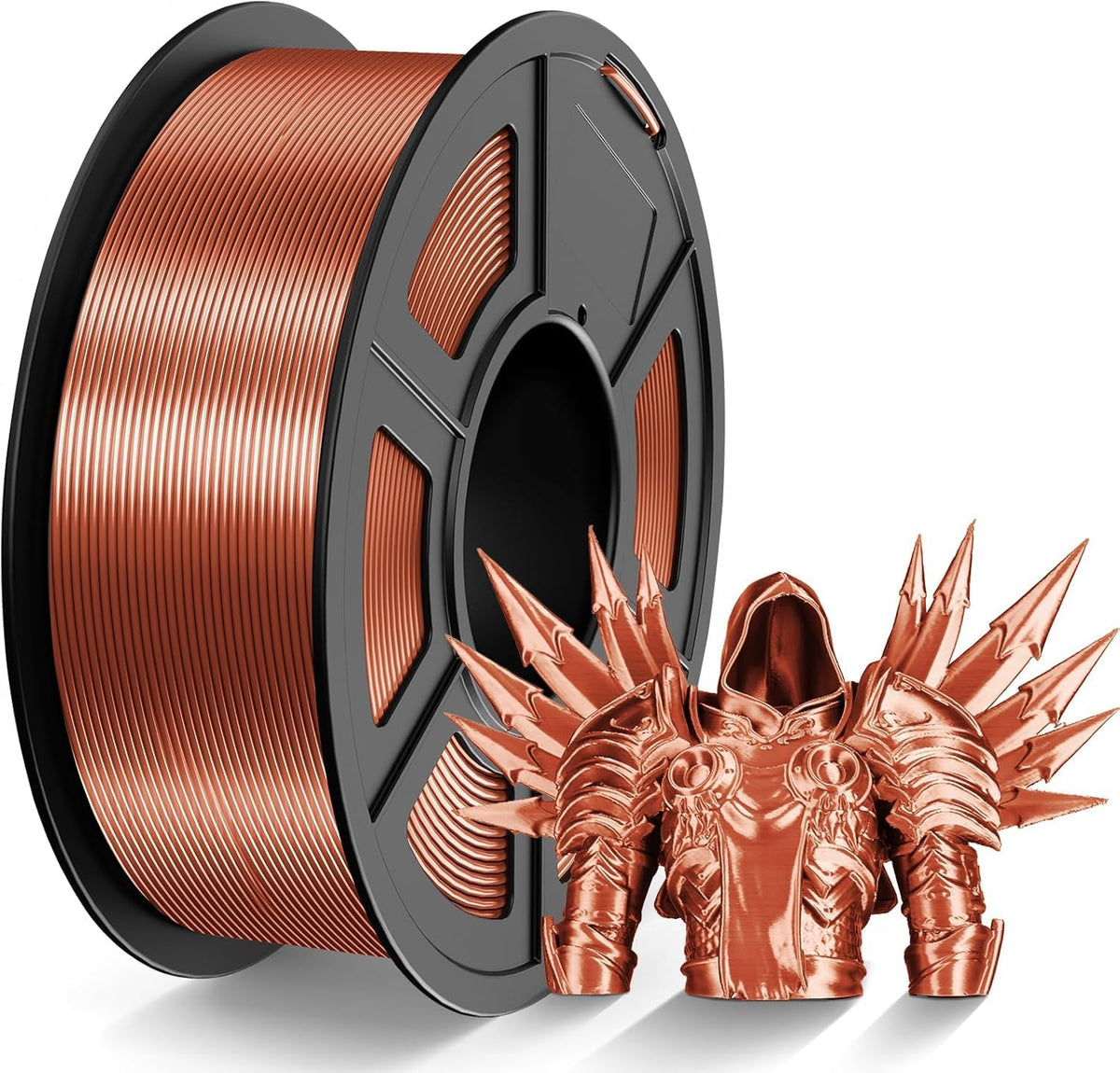 TECBEARS Matte PLA Filament 1.75mm, 600mm/s Rapid Print, 1kg Sky Blue