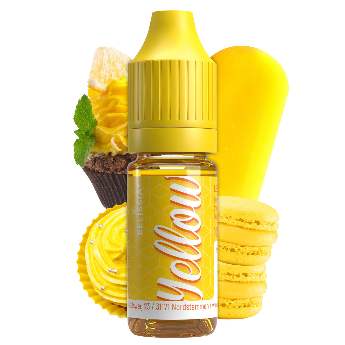 Belissia Liquid Food Colouring Rosa 10ml for Cooking and Baking