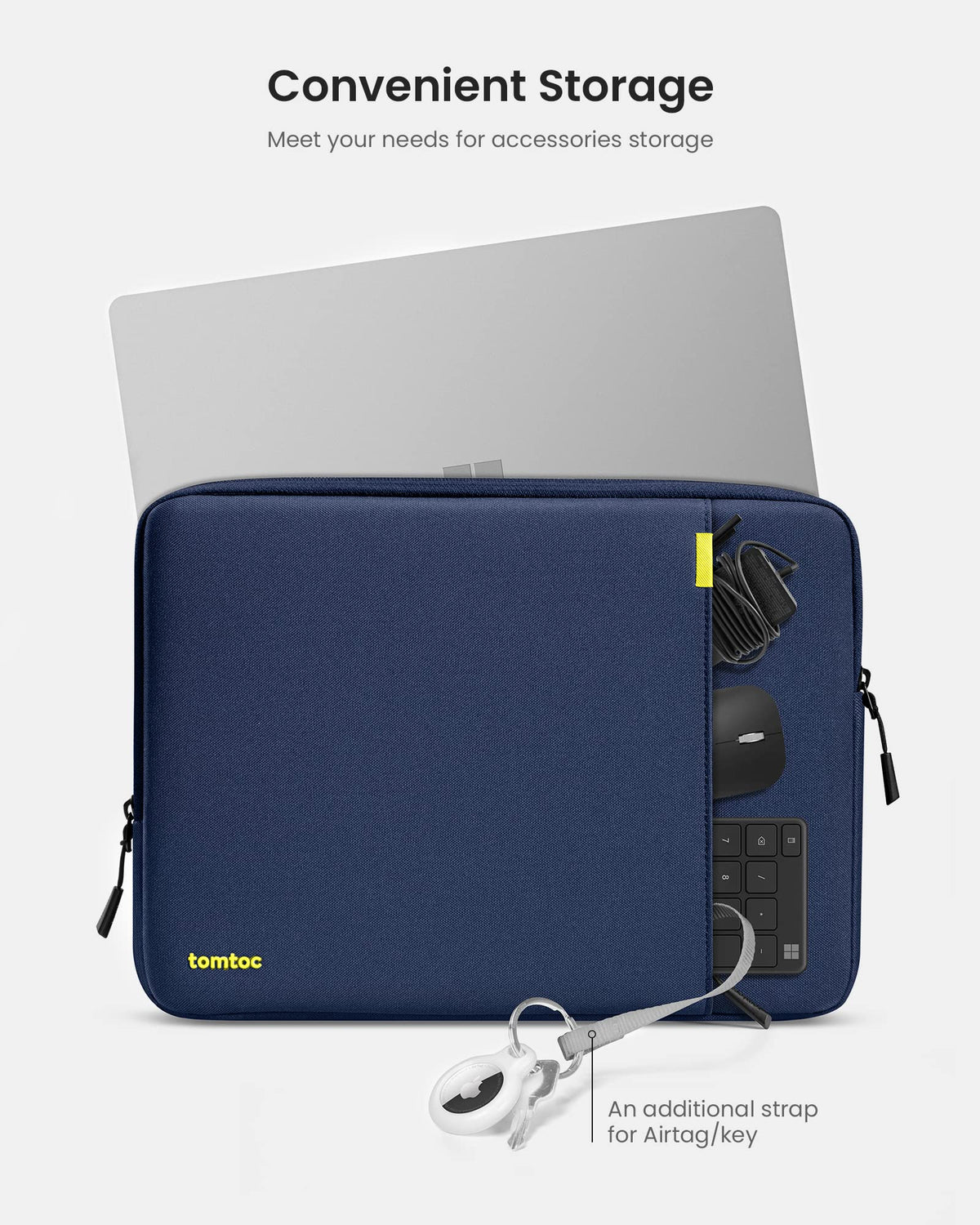 tomtoc 360° Protective Laptop Sleeve for 14-inch MacBook Pro M5 Pro/Max