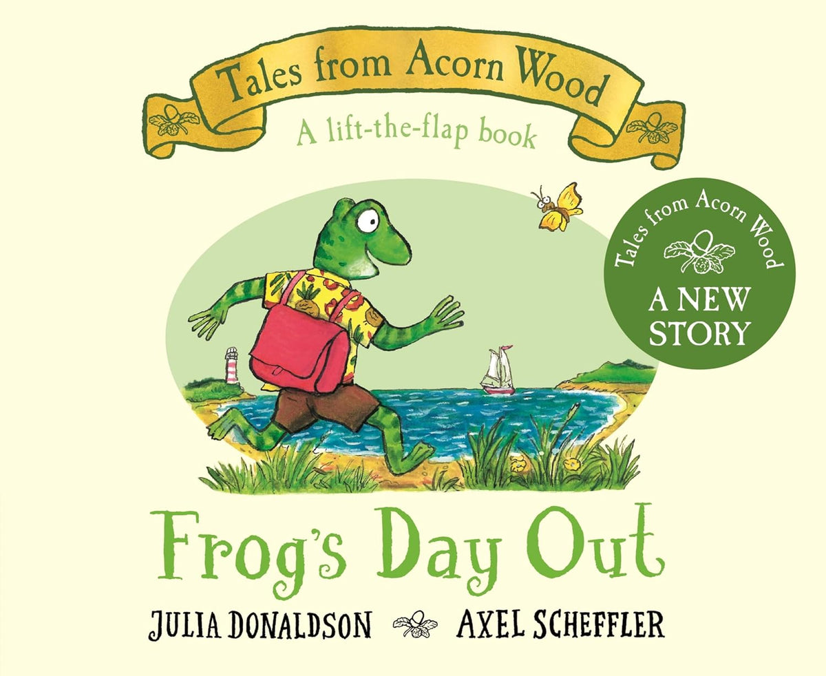 Frog's Day Out: A rhyming lift-the-flap board book, perfect for toddlers