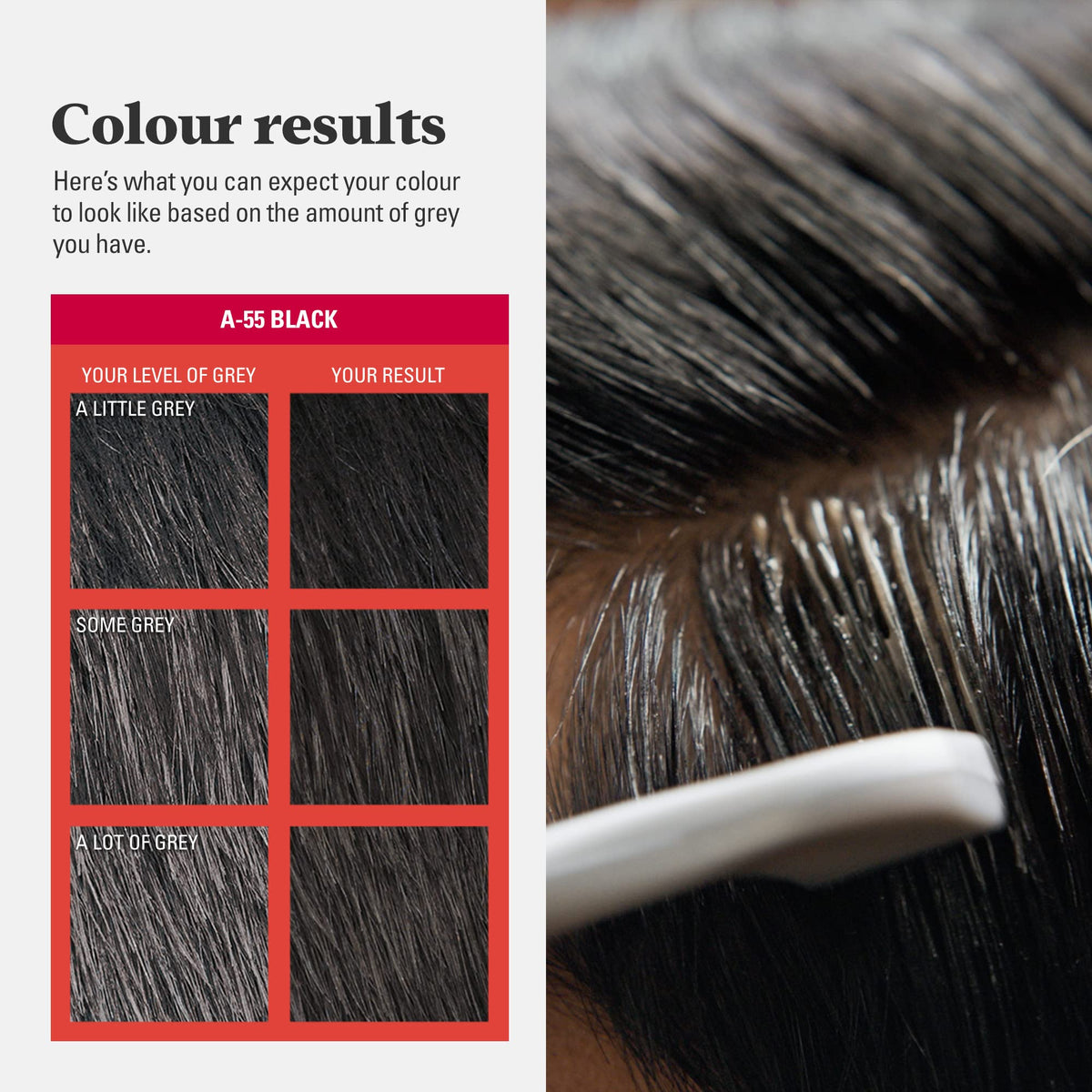 Just for Men Ultra, Hair Colour Dye, A45 Dark Brown