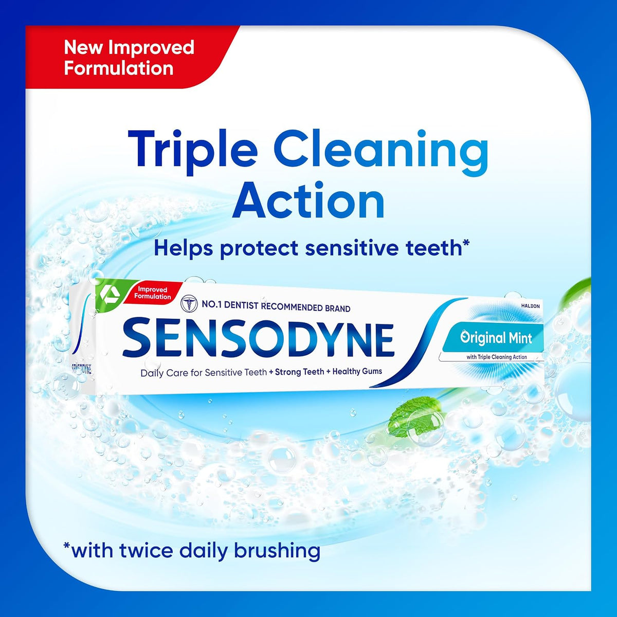 Sensodyne Daily Care Sensitive Toothpaste, Original Mint, 75 ml