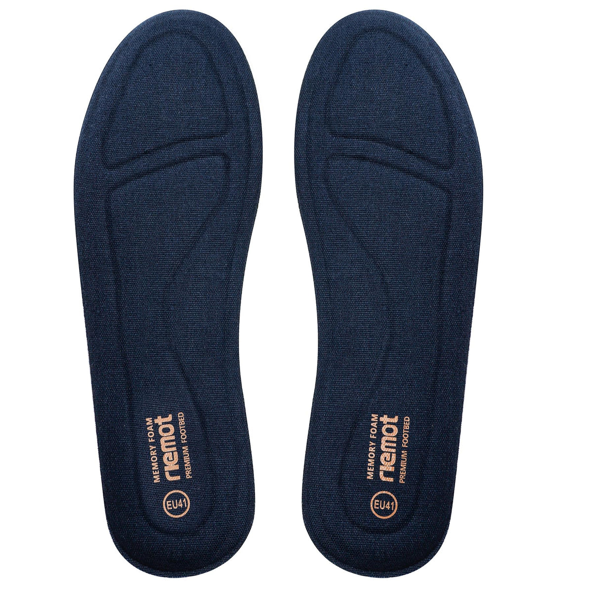 riemot Memory Foam Insoles for Men and Women - Replacement Shoe Inserts Comfort Cushioning for Sports Shoes, Trainers, Sneakers, Work Boots and Walking Shoes