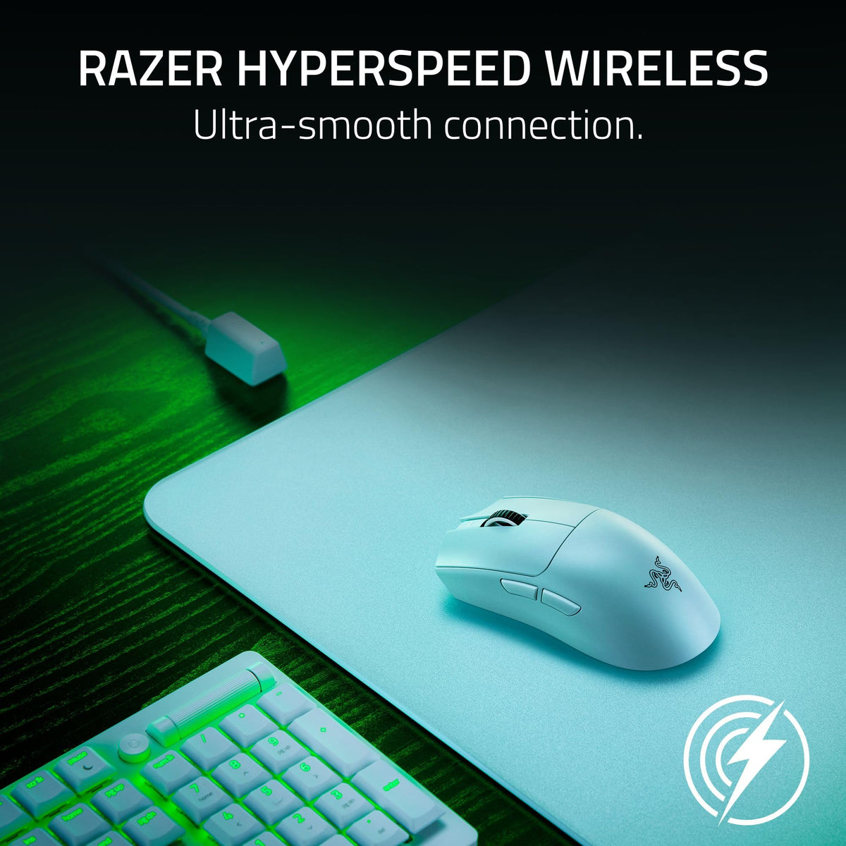 Razer Viper V3 HyperSpeed - Wireless Esports Mouse (Focus Pro 30K Optical Sensor, Up to 280 hours of Battery Life, Mechanical Mouse Switches Gen-2, 4000 Hz Wireless Polling Rate) Black