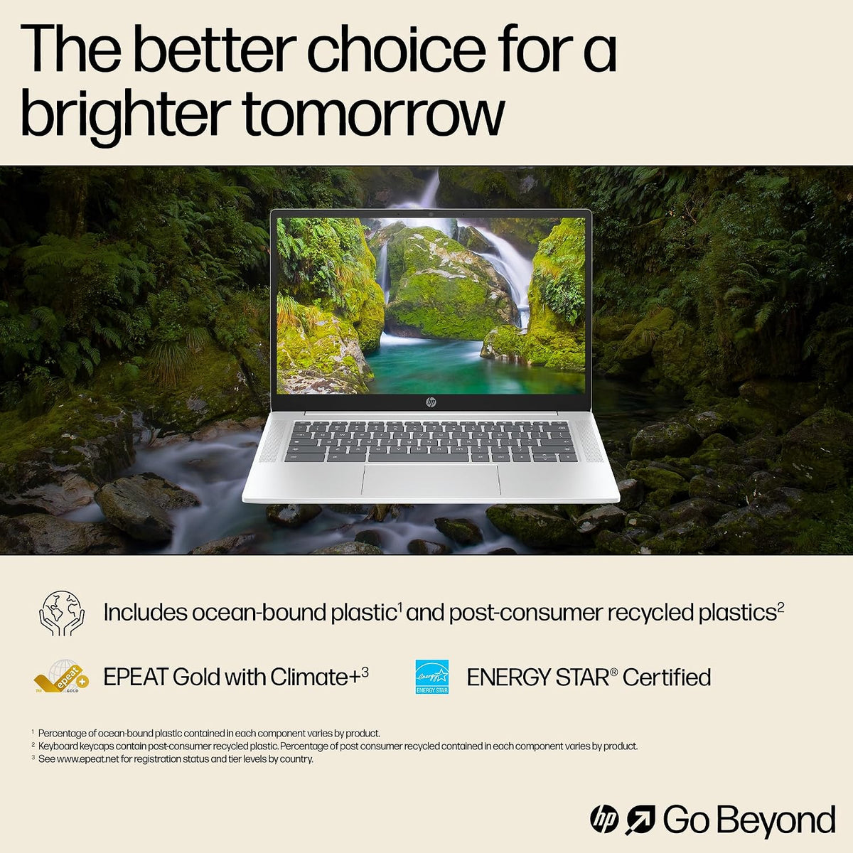 HP Chromebook 14" | Intel N100 Processor | 8 GB RAM | 128 GB UFS | Full HD