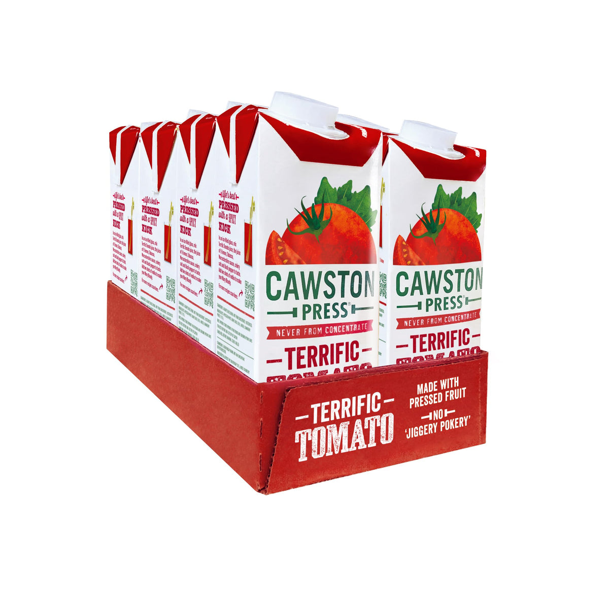 Cawston Press Brilliant Beetroot Pressed Juice 1 litre (Pack of 6) - Pure Pressed Beetroot, Vegan, No Added Sugar
