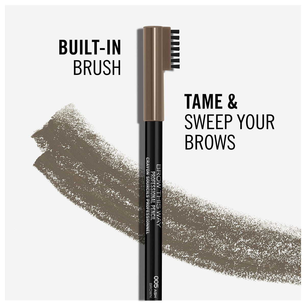 Rimmel Eyebrow Pencil, 1.4 g - Dark Brown
