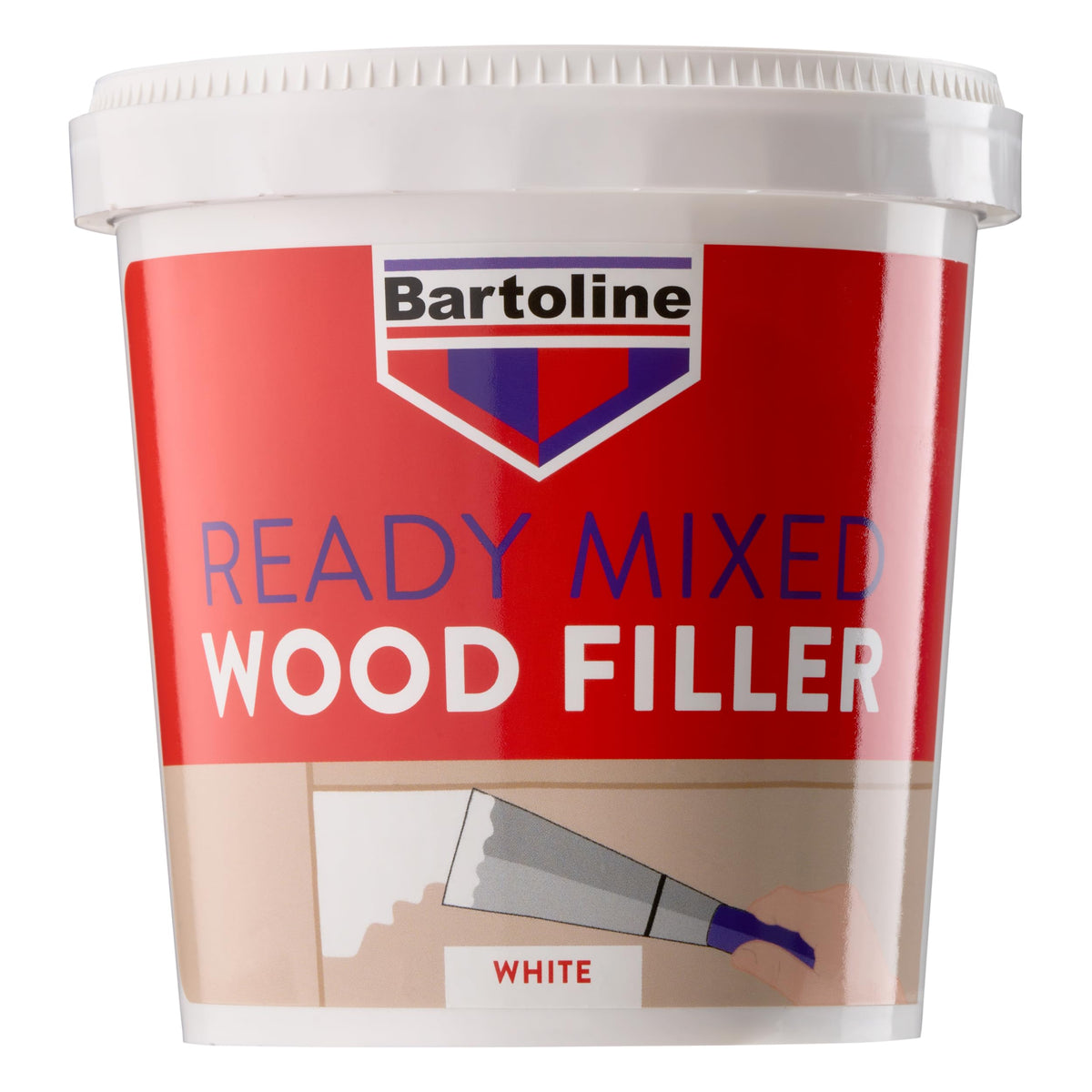 Bartoline Ready Mixed Wood Filler White 500g