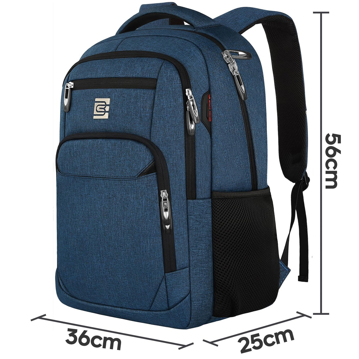KASIBON Laptop Backpack for Men, Anti-Theft Travel Backpack Business