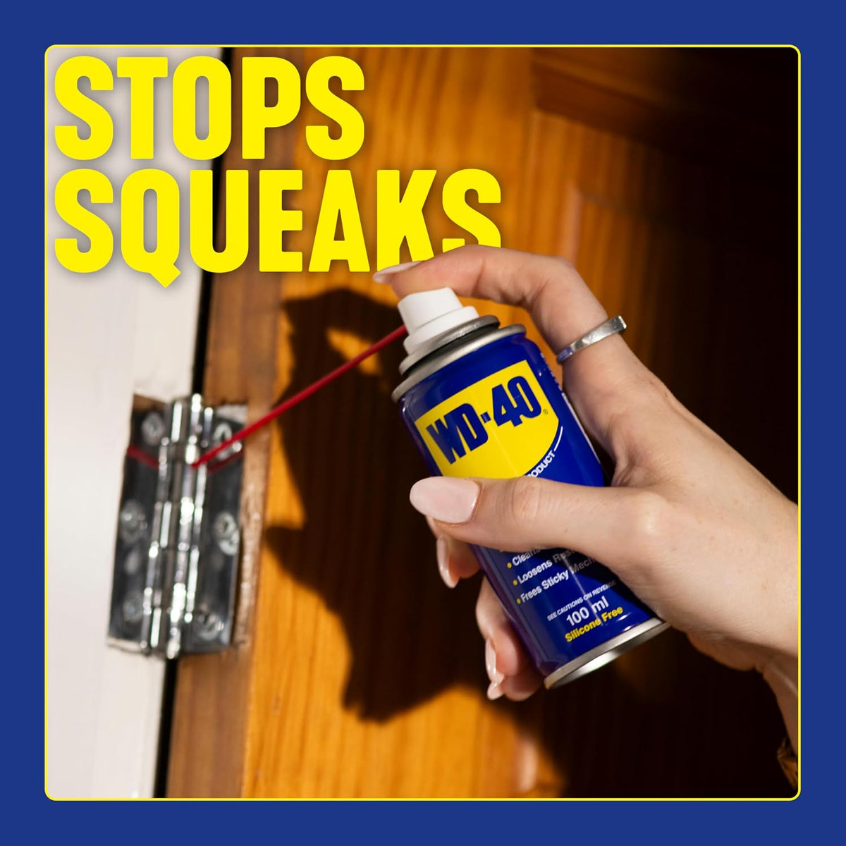 WD-40 Multi-Use Product Lubricant Spray Can, 100ml Toolbox Size, Single Can