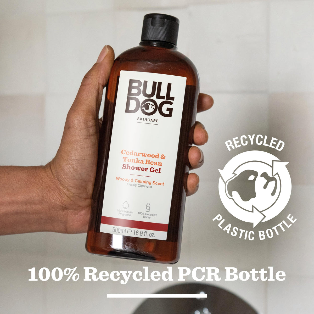 BULLDOG SKINCARE Lemon & Bergamot Shower Gel for Men, 500ml