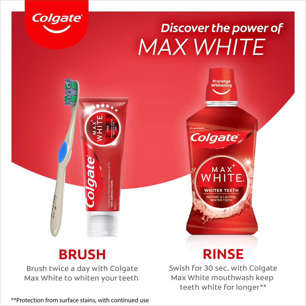 Colgate Peroxyl Antiseptic Mint Flavour 300ml Mouthwash, Relieves Minor Mouth and Gum Irritations, (Pack of 1)