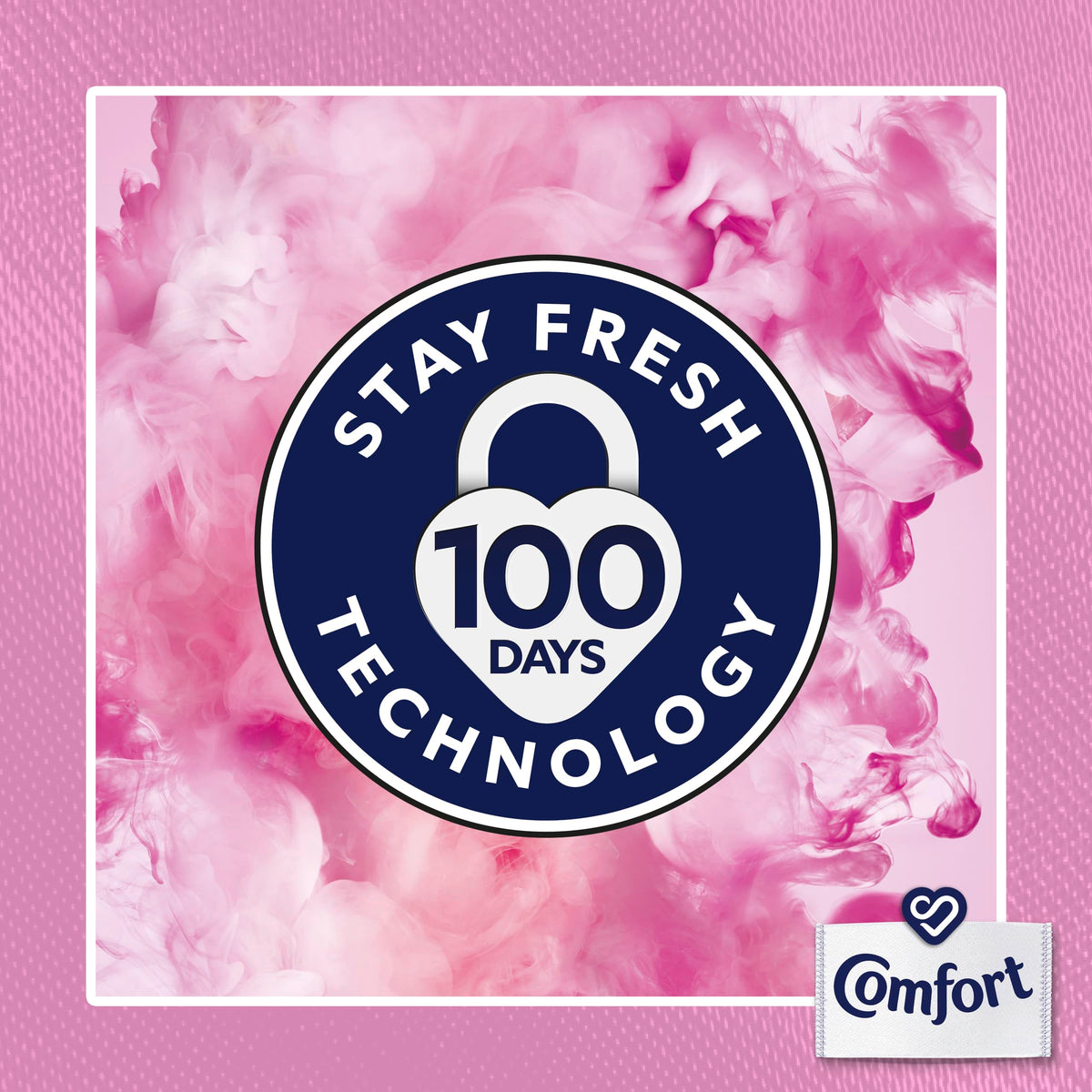 Comfort Perfume Creations Passion Bloom Fabric Conditioner Motion-Activated Fragrance Technology 100 Days of Freshness 30 washes (900 ml)