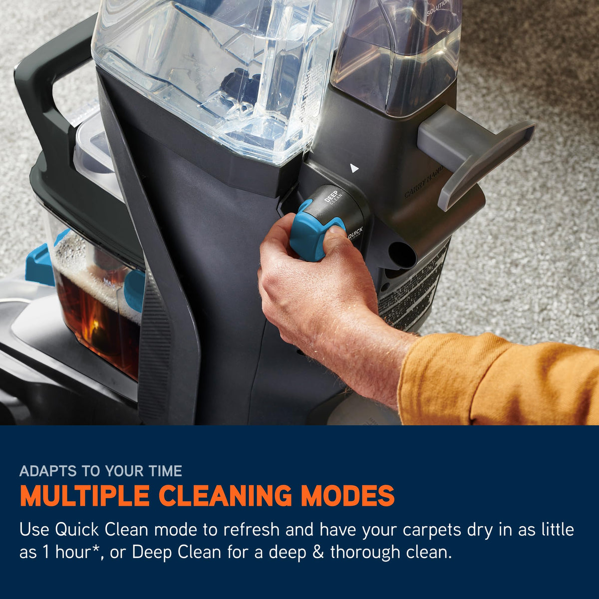 Vax SpinScrub Power Plus Upright Upholstery & Carpet Cleaner CDCW-SSXA