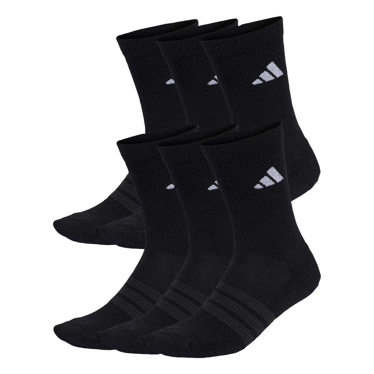 adidas Cushioned Crew Socks 6 Pairs