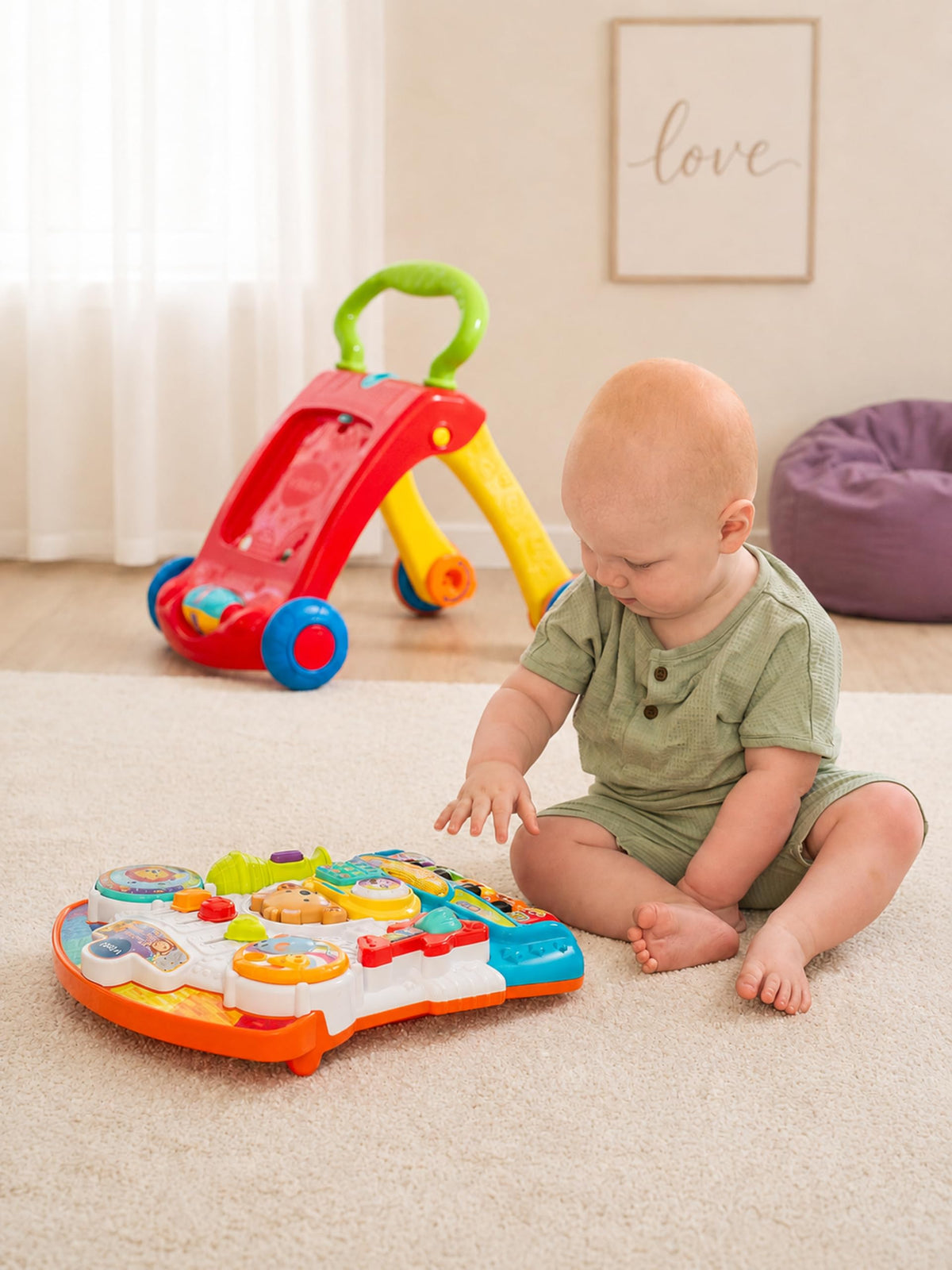 Vtech Baby First Steps Baby Walker, English