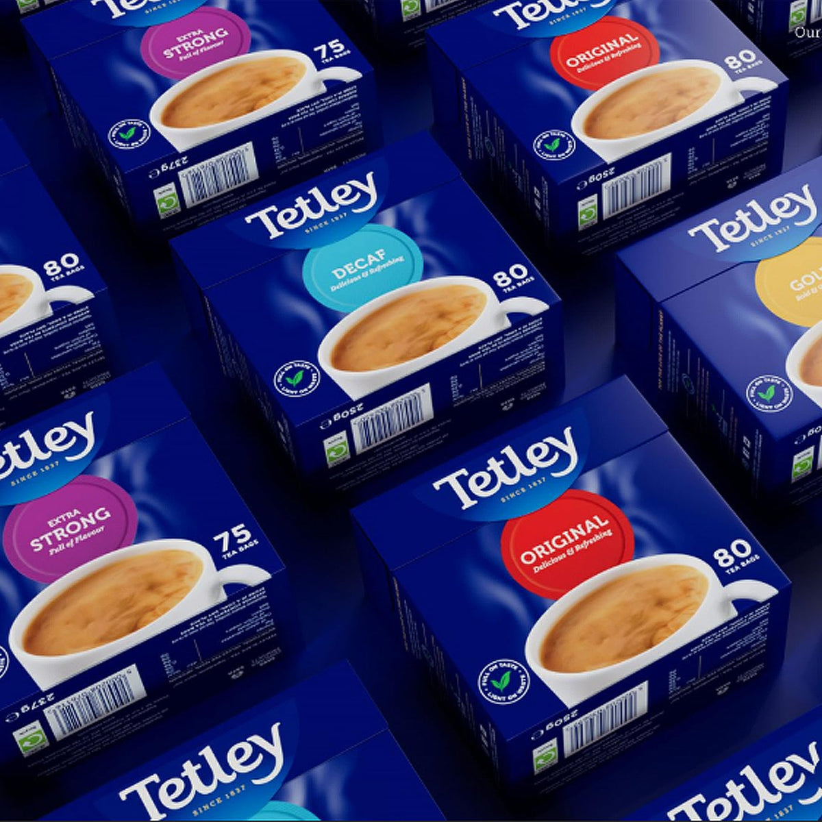Tetley Original Black Tea, Pack of 160