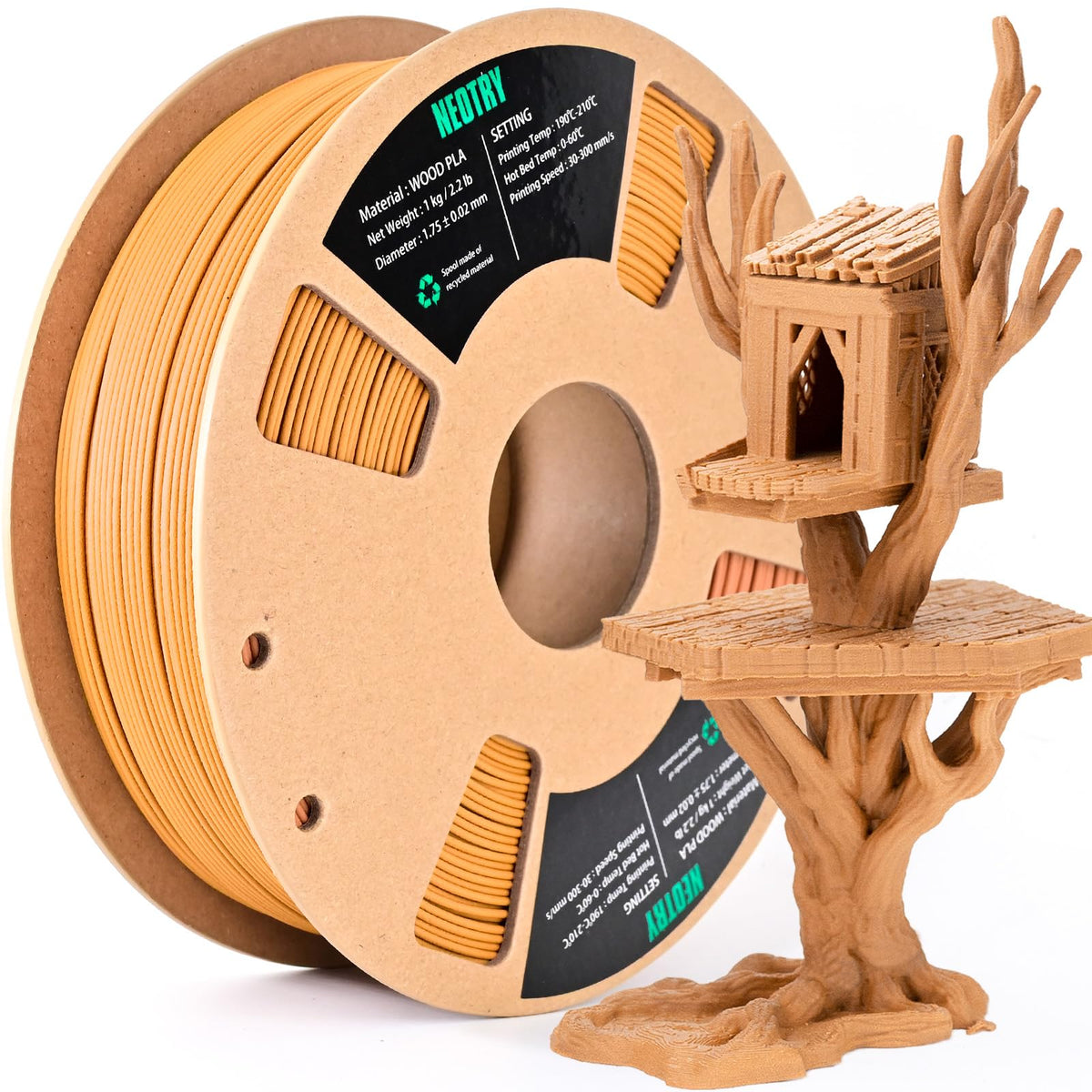 Silk Tri Colour PLA Filament 1.75mm 1kg, Multicolor 3D Printer Filament, Filament 3D Printing Materials for Most FDM 3D Printer, Silk PLA Red Yellow Blue, Rainbow PLA Filament 1.75mm ± 0.02