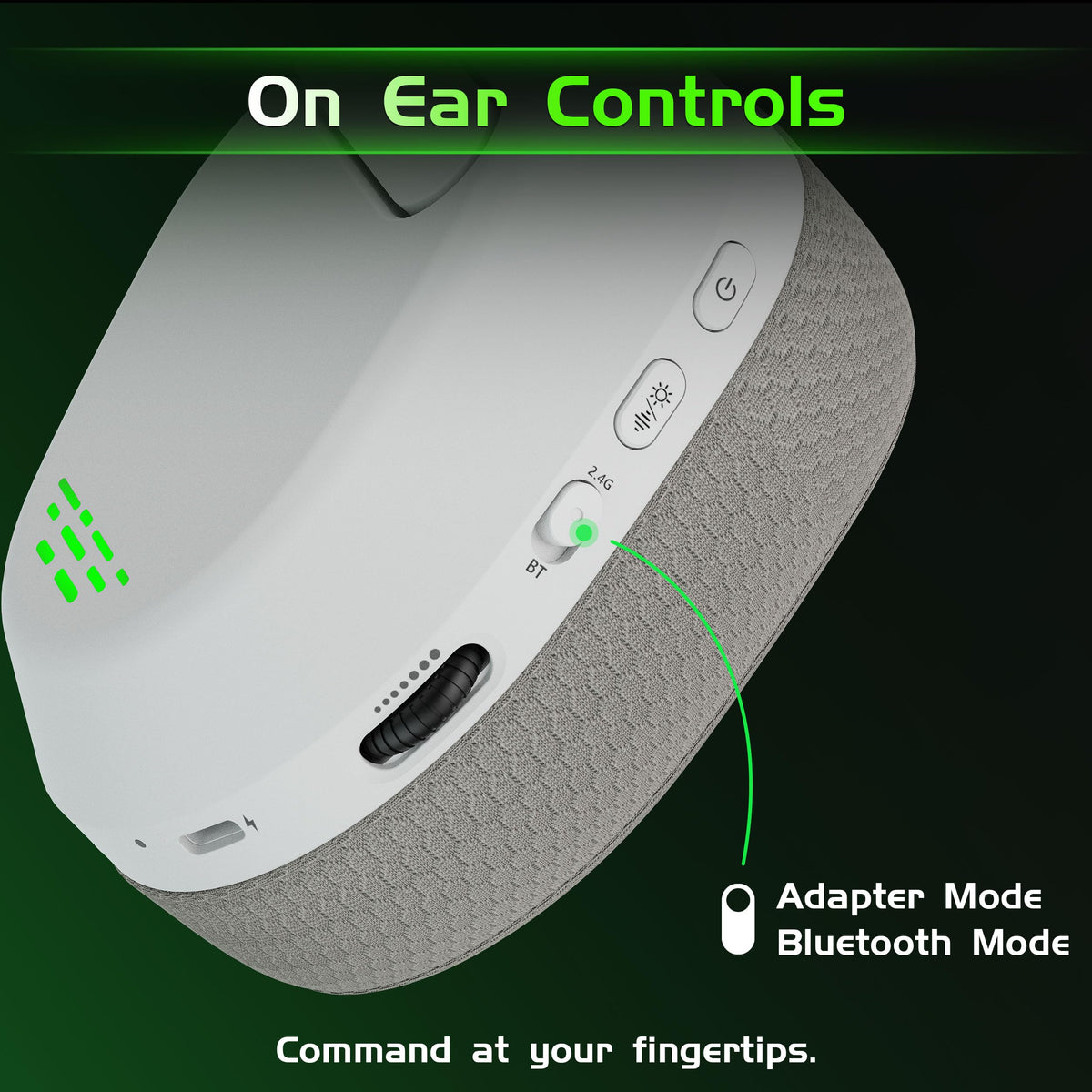 Gvyugke Gaming Headset Wireless for Xbox Series X|S, Xbox One, PS5, PC, Mac