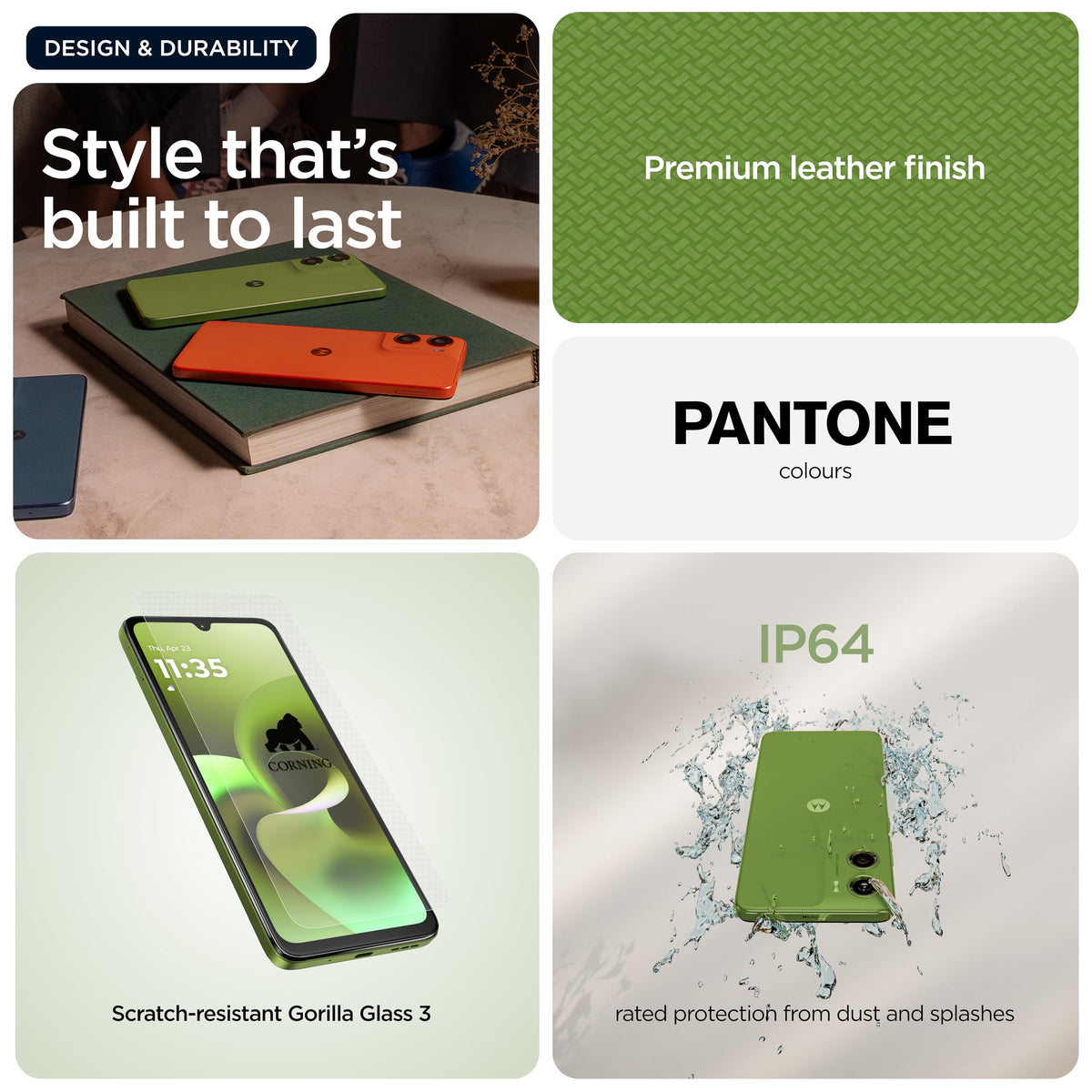 Motorola moto g06, PANTONE Tapestry, 6.88" HD+ Display, 50MP Camera, 12GB RAM Boost, 5200mAh Battery, Android 15, Dolby Atmos® with Co2 offset