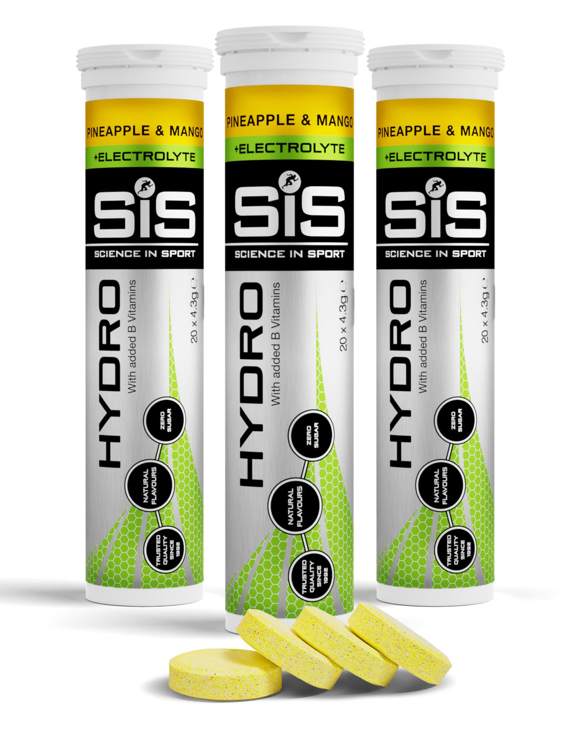 Science in Sport Hydro Electrolyte Tablets, Berry, 20 Tablets