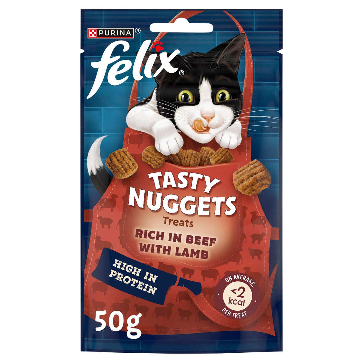 FELIX Tasty Shreds Adult Wet Cat Food Mixed Selection in Gravy Chicken, Beef, Tuna, Salmon 40 x 80g Pouches