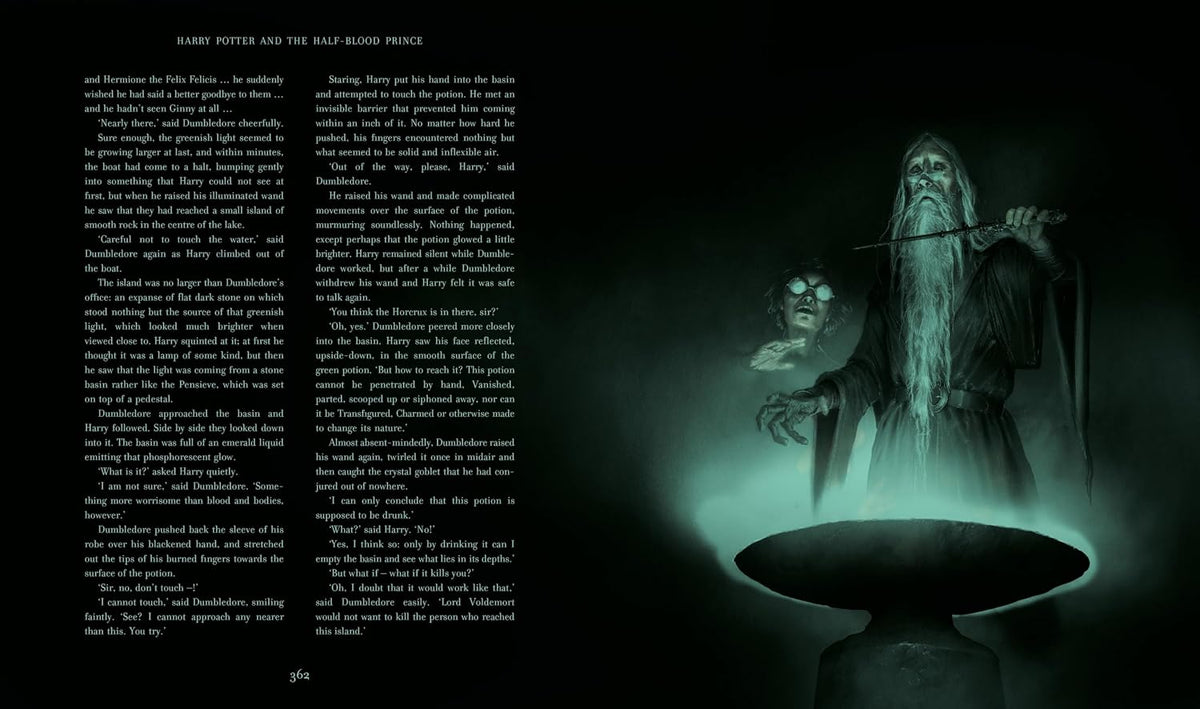 Harry Potter and the Half-Blood Prince: Illustrated Edition