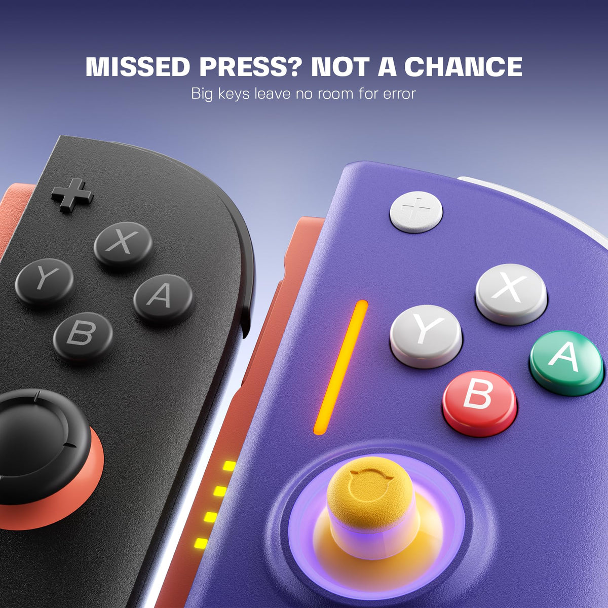NYXI Hyperion 3 Switch 2 Controller – World's First Third-Party Wireless Controller for Switch 2, 9-Axis Gyro, Hall Effect Joysticks, Full Mechanical Button, Dual Back Button & Adjustable Vibration