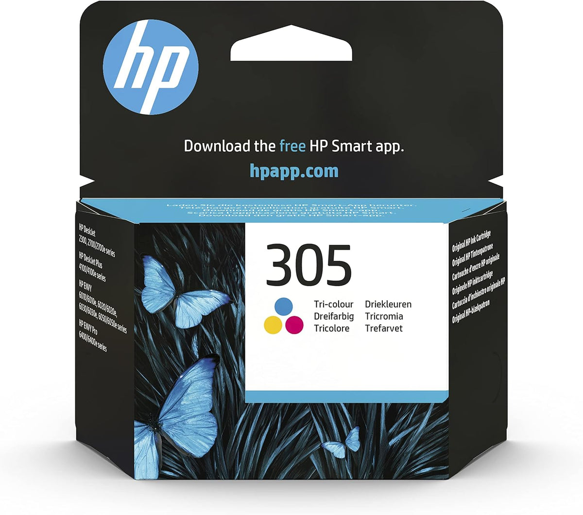 HP 305 Tri-colour Original Ink Cartridge