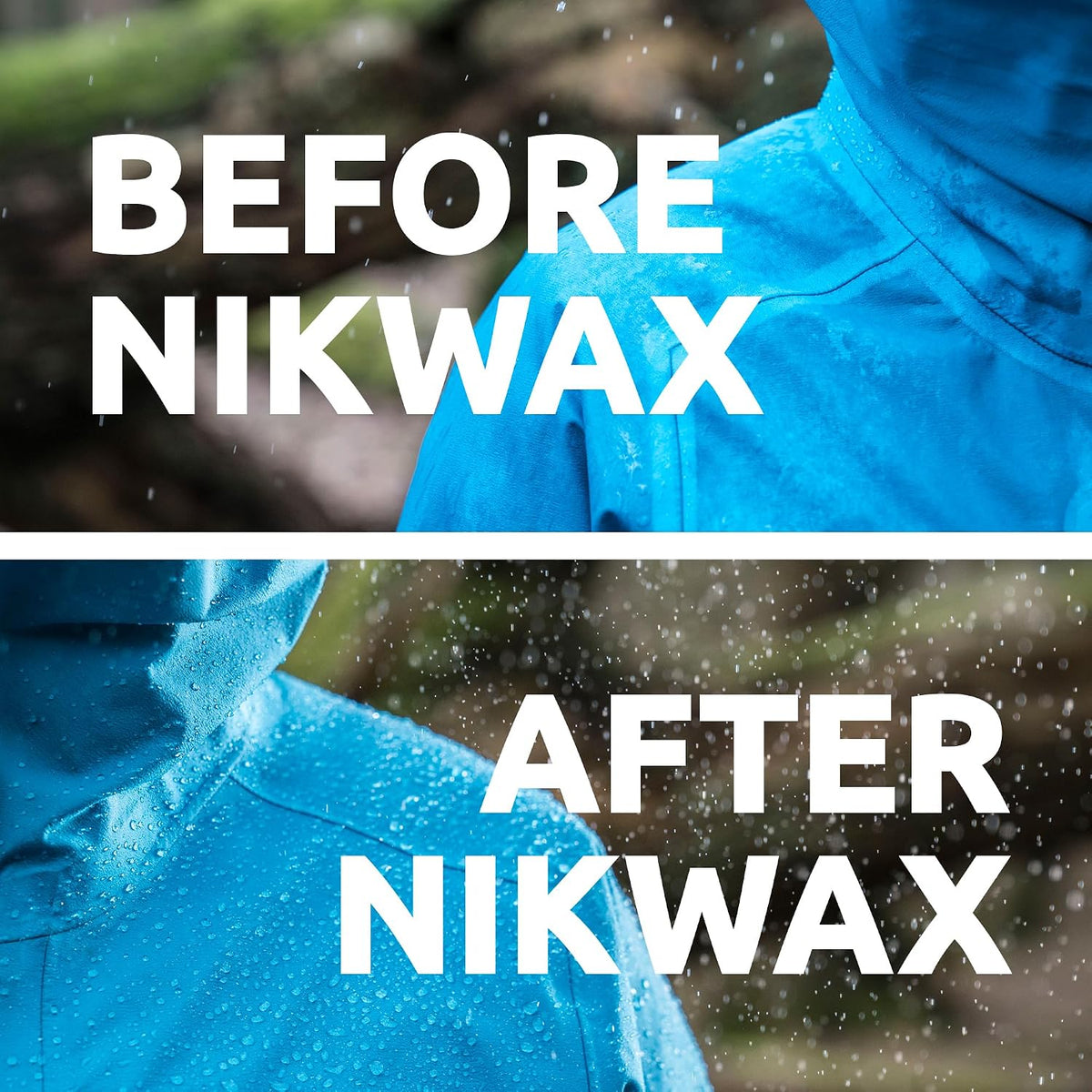 Nikwax Hardshell Cleaning & Waterproofing Duo-Pack