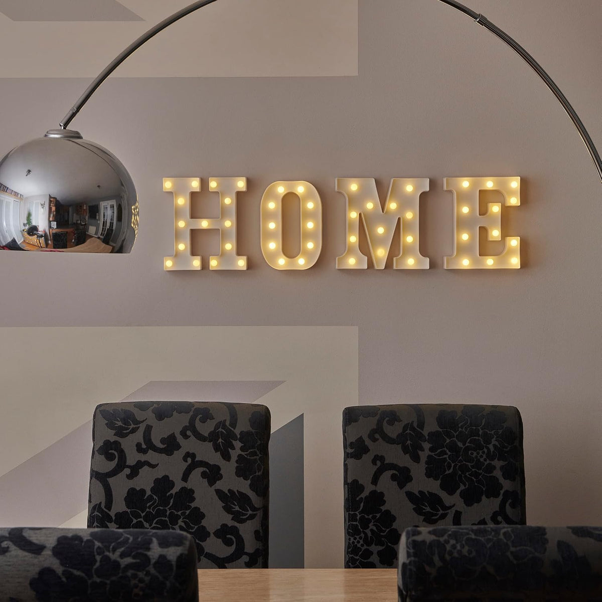 Auraglow LED Light Up Letter C Sign, Battery Powered Party Decoration