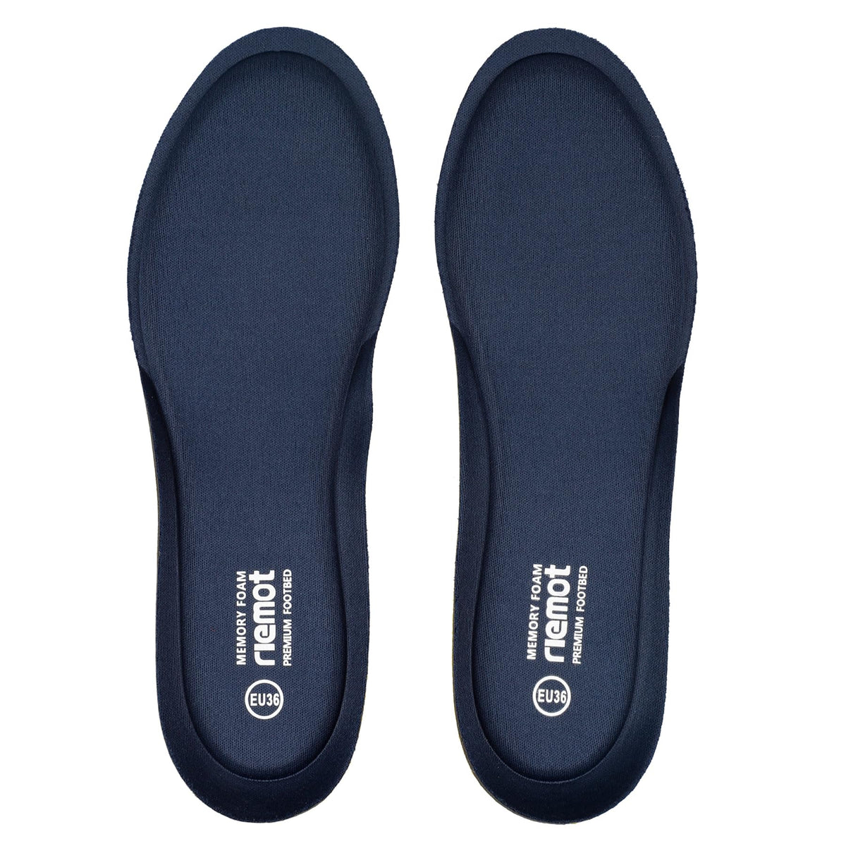 riemot Memory Foam Insoles for Men and Women - Replacement Shoe Inserts Comfort Cushioning for Sports Shoes, Trainers, Sneakers, Work Boots and Walking Shoes